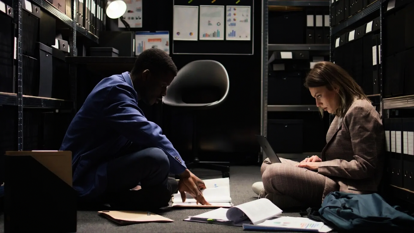 Team configuring supply chain visibility module